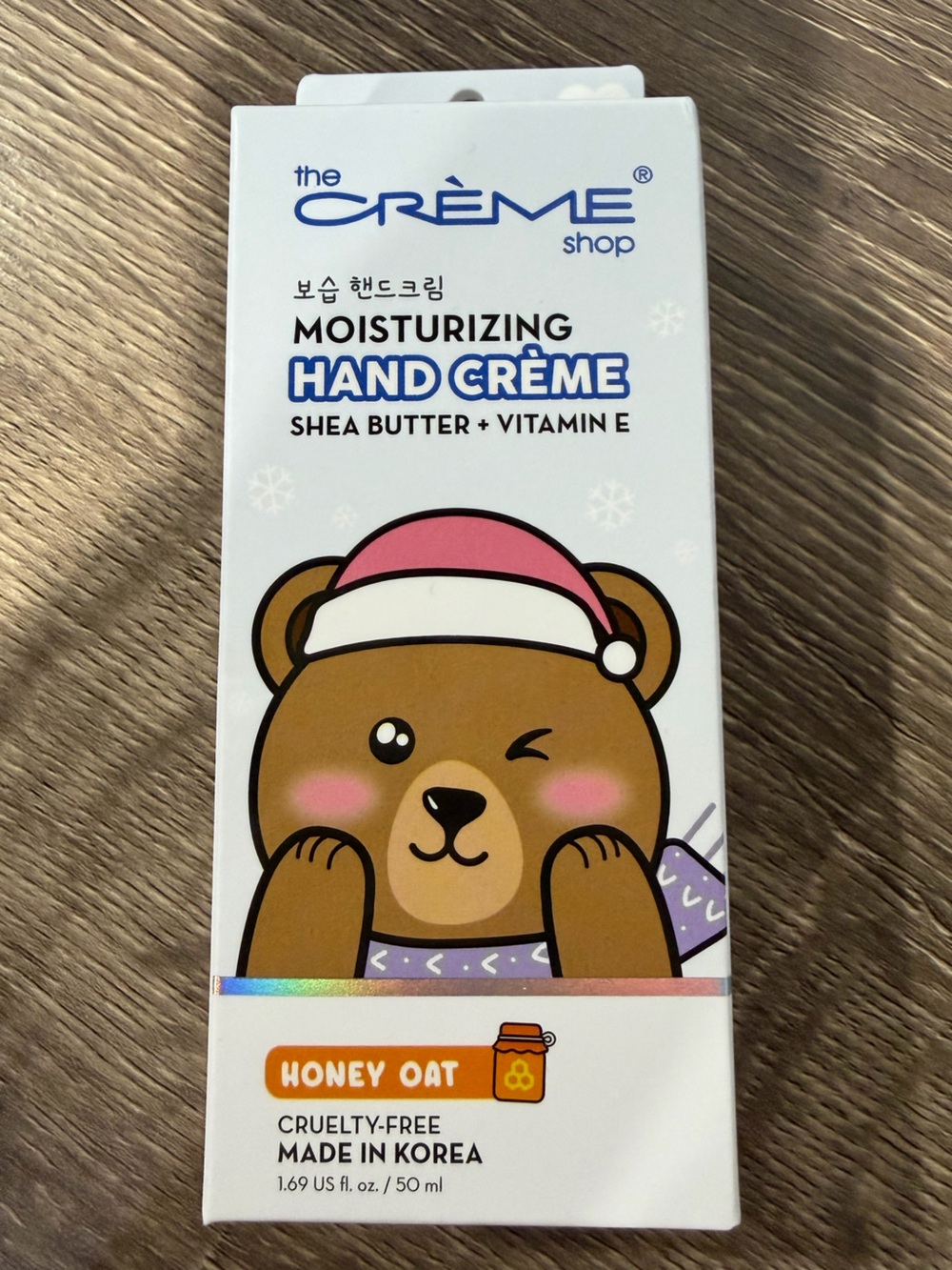 The Creme Shop Moisturizing Hand Creme 50 ml Honey Oat NEW